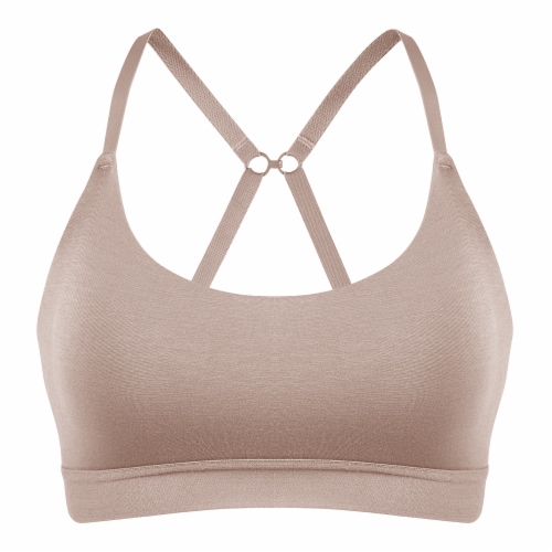 Dip Soft Touch Scoop Neck Bralette Perspective: front