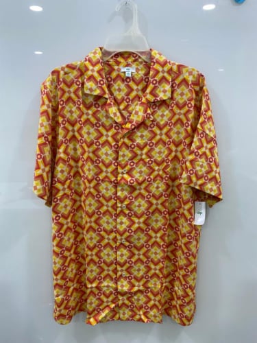 Dip Palm Springs Fish Tall Men's Shirt Perspective: front