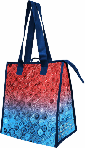 Earthwise Enterprise Insulated Bag - Red/Blue Perspective: front