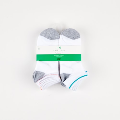 DIP BKS9GS0007 Dip Basic Active Low Cut Socks Perspective: front