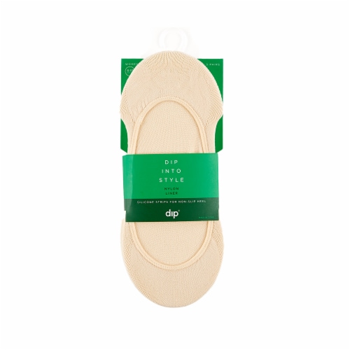 Dip® Nylon Liner Sock Pack - Beige Perspective: front
