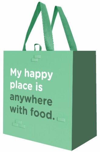 Earthwise Happy Place Reusable Bag Perspective: front