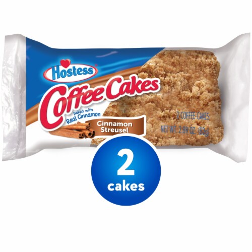 HOSTESS Coffee Cakes Single Serve Perspective: front