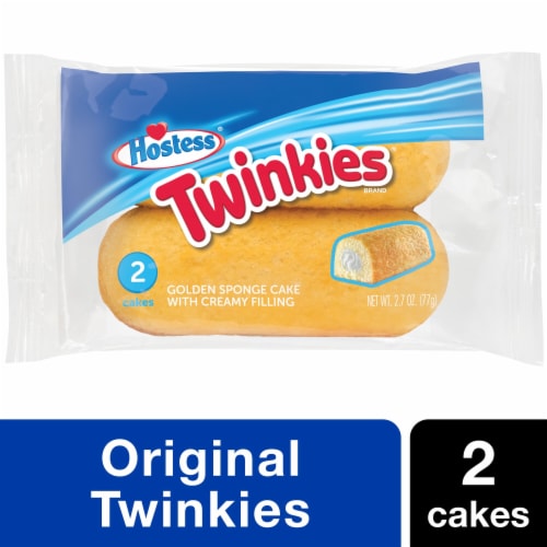 Hostess® Twinkies® Single-Serve Snack Cakes Perspective: front