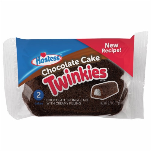 Hostess® Twinkies® Single-Serve Chocolate Cakes Perspective: front