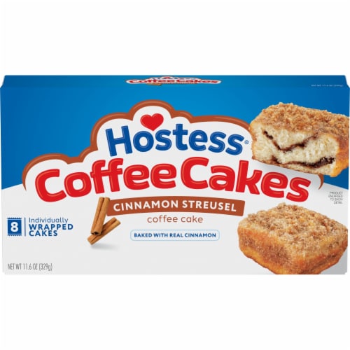 Hostess® Cinnamon Streusel Coffee Cakes Perspective: front