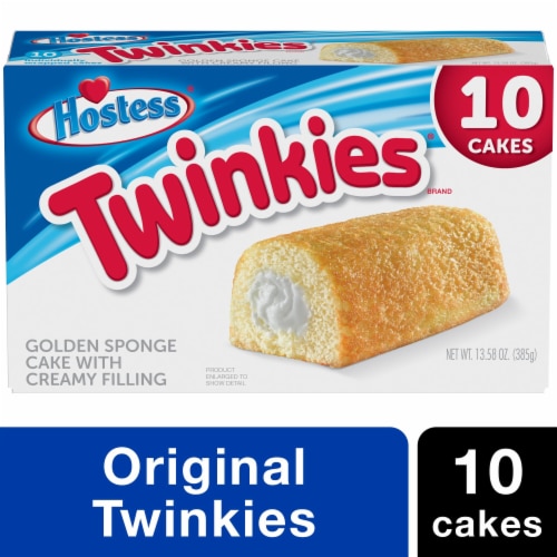 Hostess® Twinkies® Golden Sponge Cakes Perspective: front