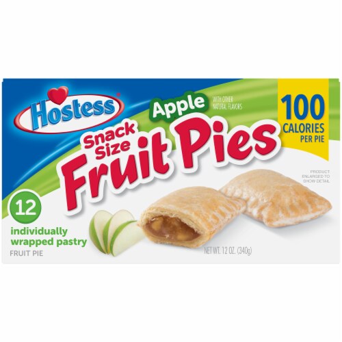 Hostess® Snack Size Apple Fruit Pies Perspective: front