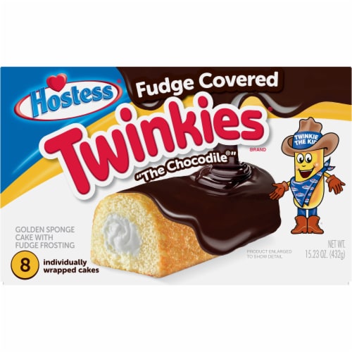 Hostess® Twinkies® The Chocodile Golden Sponge Cake Perspective: front