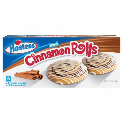 Hostess® Iced Cinnamon Rolls Perspective: front