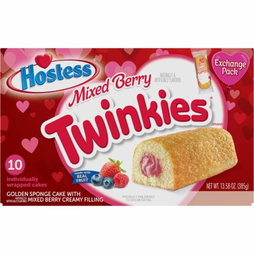 Hostess® Mixed Berry Twinkies Perspective: front