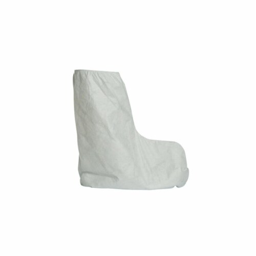 Dupont Boot Covers,XL,White,PK100  TY454SWHXL0100SR Perspective: front