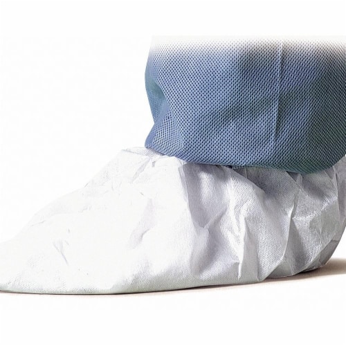 Dupont Boot Covers,XL,White,PK200  PE440SWHXL020000 Perspective: front