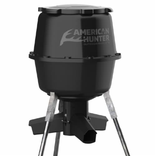 Boss Buck 30 Gallon Tripod Hopper w/ Gravity Feeder For Deer & Wild