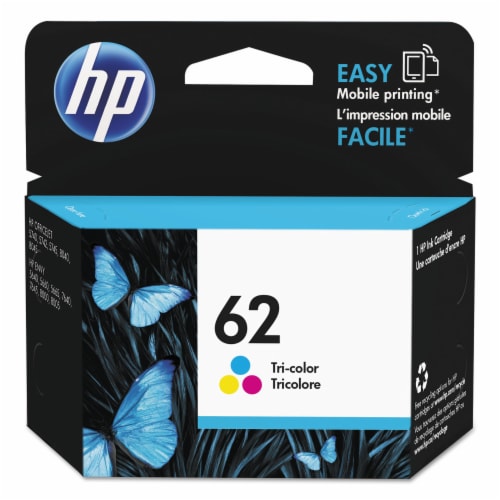 HP 62 Original Ink Cartridge - Tri-Color Perspective: front