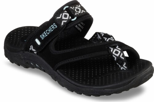 tarjeta Menos que Chorrito Skechers Reggae Trailway Women's Sandals - Black, 6 - Fry's Food Stores