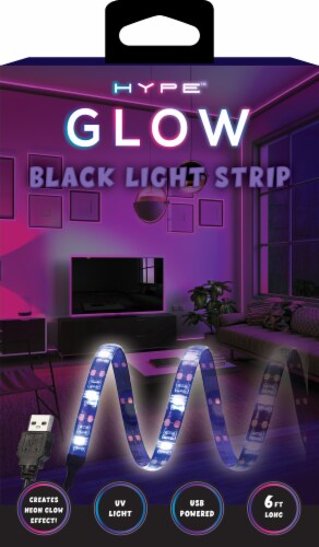 HYPE Glow Black Light LED Strip Perspective: front