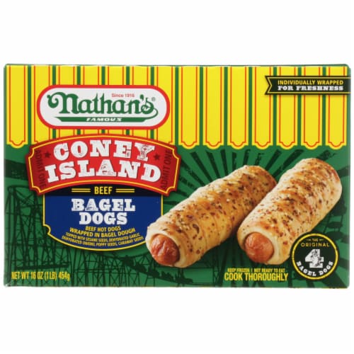 Nathan's® Famous Frozen Coney Island Beef Bagel Dogs