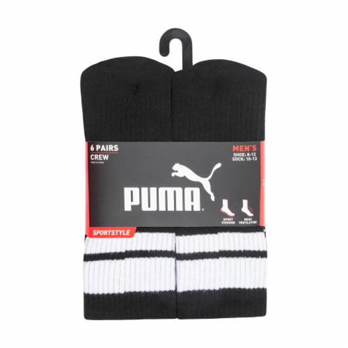 Puma® Men's Crew Sock Pack Perspective: front