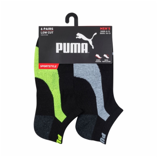 Puma Low Cut Half Terry Socks Perspective: front