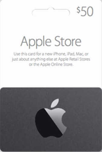 Apple Store $50 Gift Card, 1 Count - Ralphs