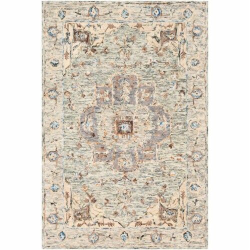 Surya  8 x 10 ft. Avon Hand Tufted Rug - 100 Percent Wool Perspective: front