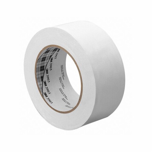 3m Duct Tape,White,1 1/2 in x 50 yd,6.5 mil 1.5-50-3903-WHITE Perspective: front