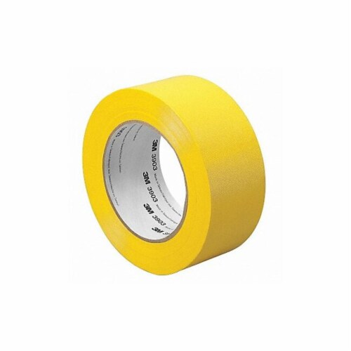 3m Duct Tape,Yellow,1 1/2 in x 50yd,6.5 mil 1.5-50-3903-YELLOW Perspective: front