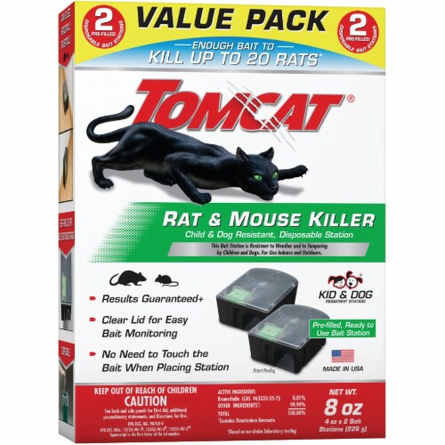 Tomcat Bait Station Blocks For Mice 1 pk Tomcat Bait Station Blocks For Mice 1 pk
