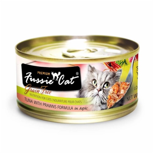 Fussie Cat Premium Tuna With Prawns Formula In Aspic