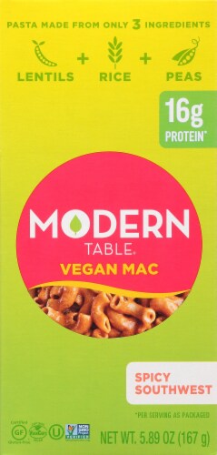Modern Table® Gluten Free Southwest Vegan Mac Perspective: front
