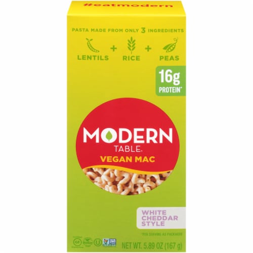 Modern Table® Gluten Free White Cheddar Style Vegan Mac Perspective: front