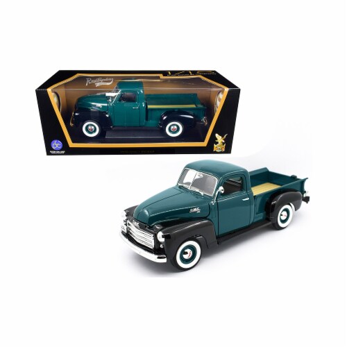 Road Signature 92648grn bk 1950 GMC Pickup Truck Dark Green