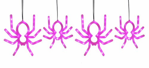 Holiday Home LED Neon Light Set Spider Perspective: front
