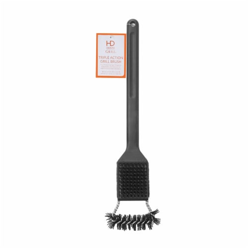 HD Designs Grill Triple Action Grill Brush Perspective: front