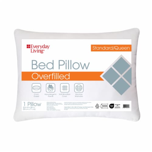 Everyday Living® Overfilled Bed Pillow - S / Q Perspective: front