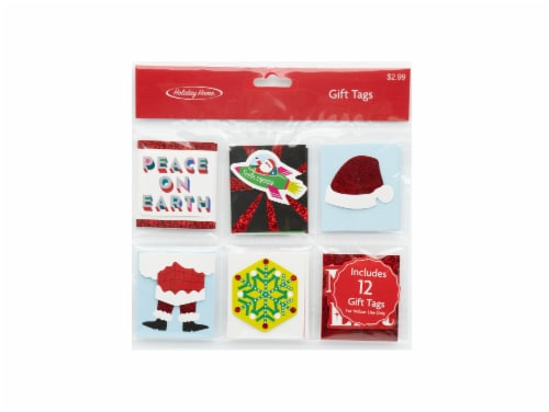 Holiday Home Nice List Gift Tag 12-Tag Multi Pack Perspective: front