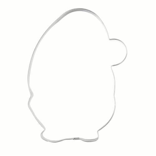 Holiday Home Gnome Cookie Cutter Perspective: front