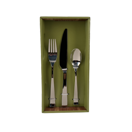 Dash of That Brin Boxed Flatware Set Perspective: front