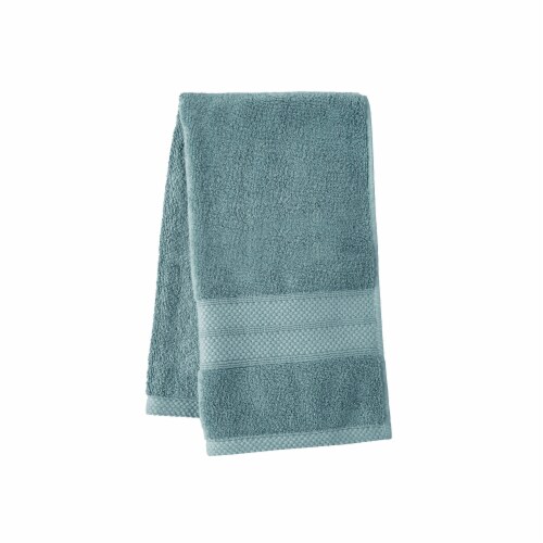 Modavari Turkish Hand Towel - Blue Perspective: front
