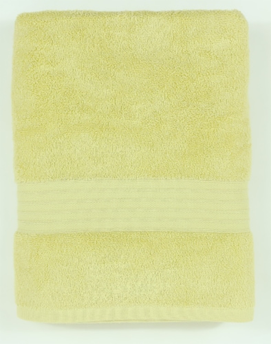 HD Designs Performance Bath Towel - Straw Perspective: front