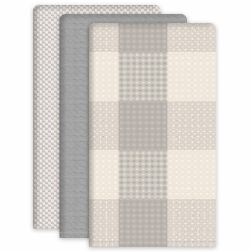 Dash of That Kitchen Towel Set - Grey Perspective: front