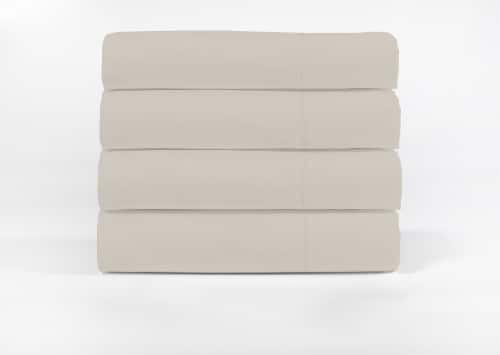HD Designs Linen Sheet Set - Tan Perspective: front