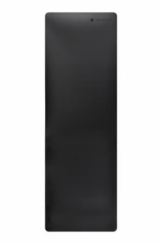 Trajectory PU + Rubber Yoga Mat - Black Perspective: front