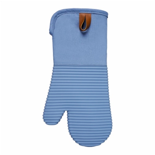 Dash of That Silicone Oven Mitt - Blue Perspective: front