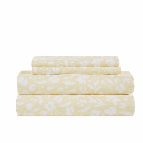 Everyday Living®  Microfiber Dainty Flowers Sheet Set Perspective: front