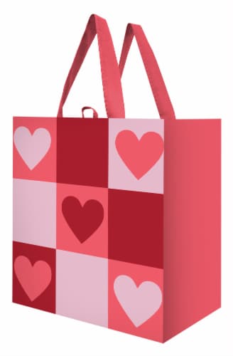 Earthwise Valentine Hearty Party Tote Perspective: front