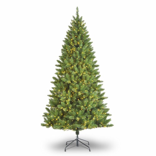 Holiday Home 7.5' Verona Fir Tree Christmas Decor - Clear Fairy Lights Perspective: front