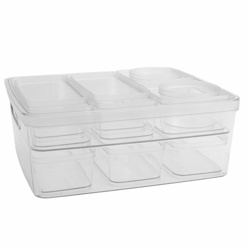 Tabletops Unlimited® DOT Essentials Fridge Organization Set Perspective: front