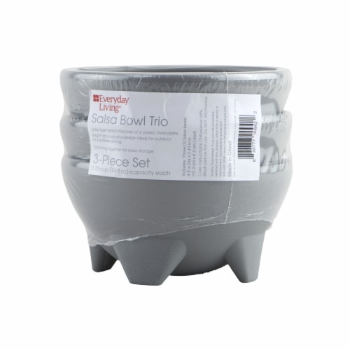 Everyday Living® Salsa Bowl Trio Perspective: front